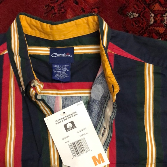 CATALINA MENS SHIRT SIZE MEDIUM - Picture 8 of 10
